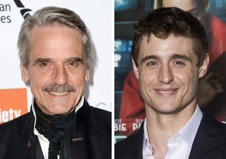 9. Jeremy Irons i Max Irons