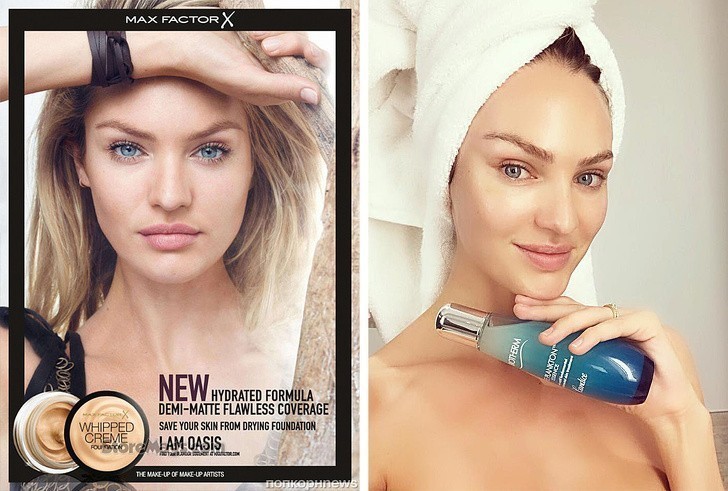 19. Candice Swanepoel — Max Factor