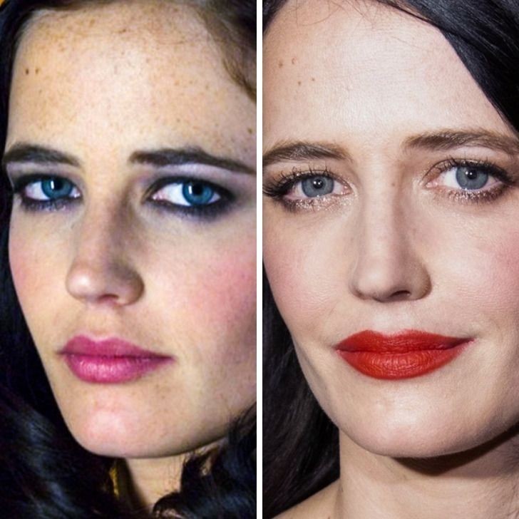 Eva Green - 26 lat vs 39 lat