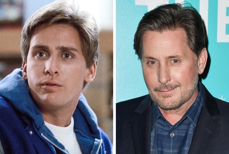 18. Emilio Estevez — Andrew Clark, "Klub winowajców" (1985)