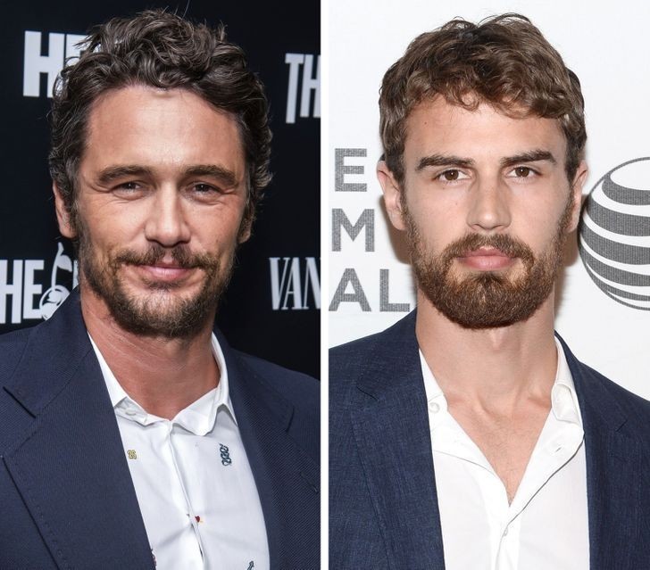 8. James Franco i Theo James