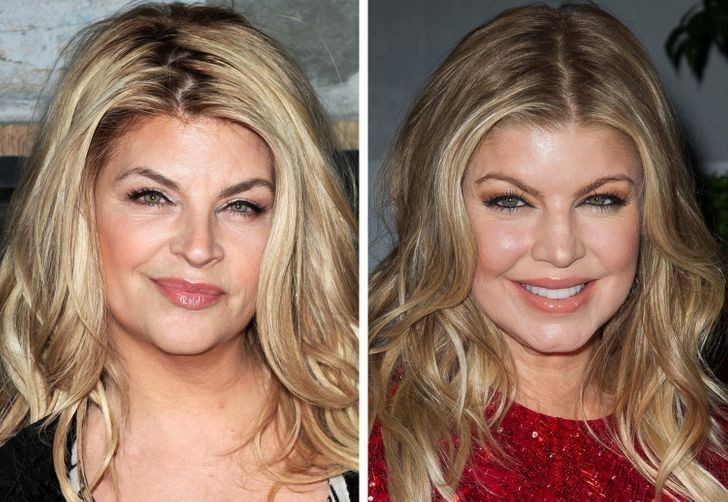 10. Kirstie Alley i Fergie