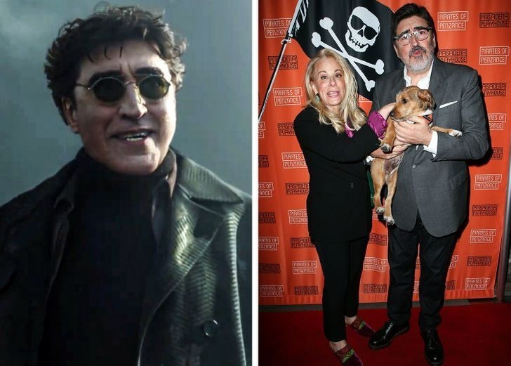 Alfred Molina, który po 17 latach postanowił znów zmierzyć się ze Spider-Manem, ma słabość do piesków.