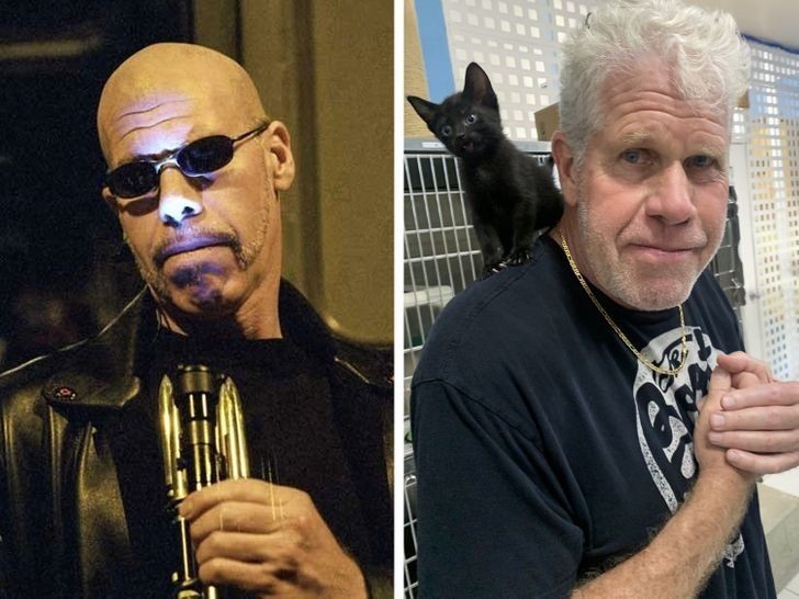 Ron Perlman nie tylko lubi wcielać się w role antagonistów, ale uwielbia też zwierzaki.