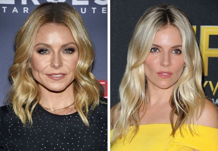 5. Kelly Ripa i Sienna Miller