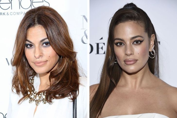 6. Eva Mendes i Ashley Graham