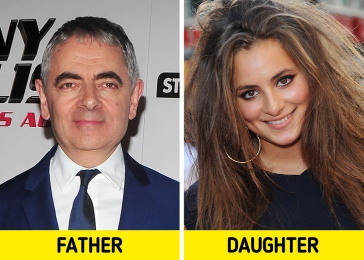 6. Rowan Atkinson i Lily Sastry