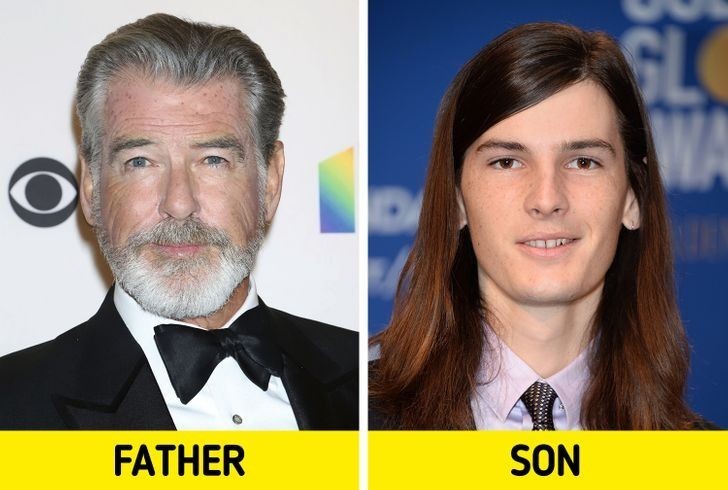 7. Pierce Brosnan i Dylan Brosnan