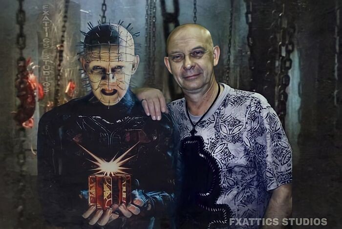 11. Pinhead w wykonaniu Douga Bradleya ("Hellraiser")