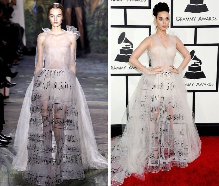 12. Projektant: Valentino Couture - Gwiazda: Katy Perry