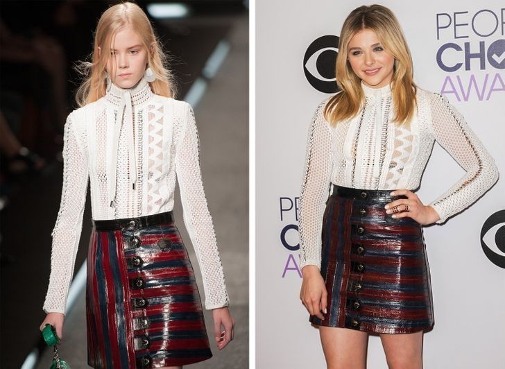 5. Projektant: Louis Vuitton - Gwiazda: Chloë Grace Moretz