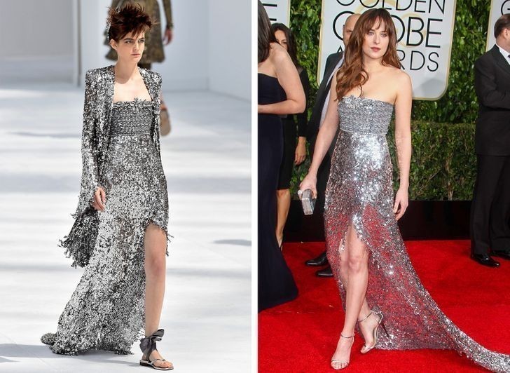 6. Projektant: Chanel - Gwiazda: Dakota Johnson