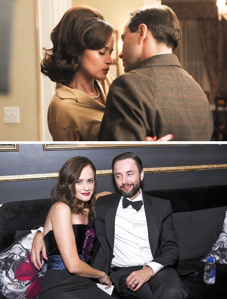 2. Alexis Bledel i Vincent Kartheiser (Mad Men)