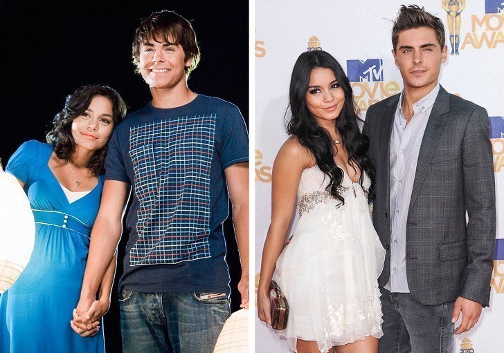 15. Zack Efron i Vanessa Hudgens (High School Musical)