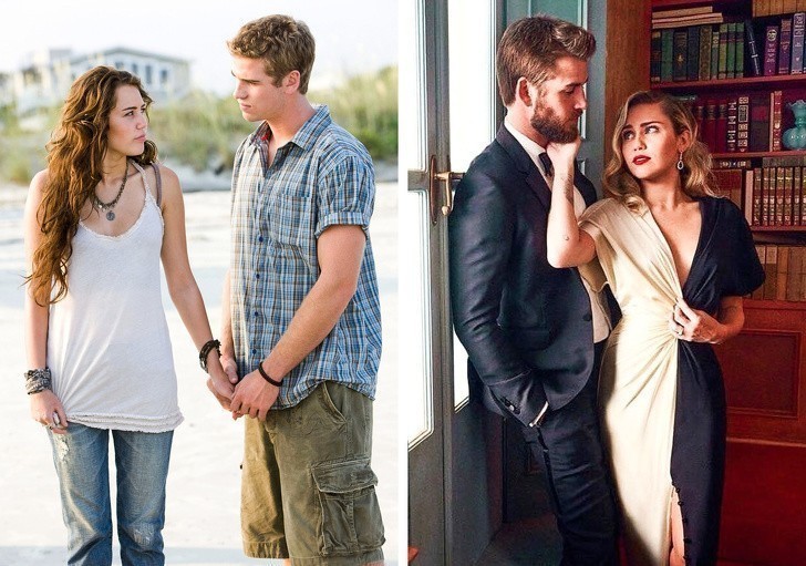 9. Miley Cyrus i Liam Hemsworth (Ostatnia piosenka)