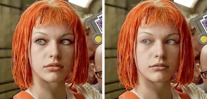 2. Milla Jovovich — Leeloo, "Piąty element"