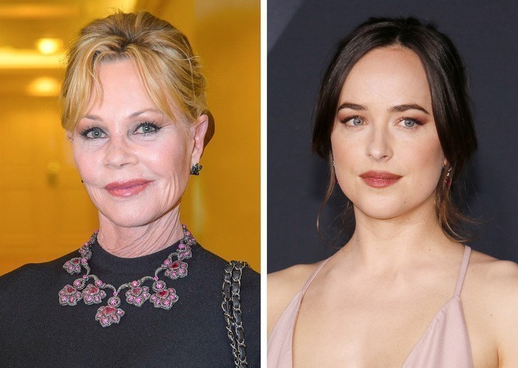 6. Melanie Griffith to matka Dakoty Johnson