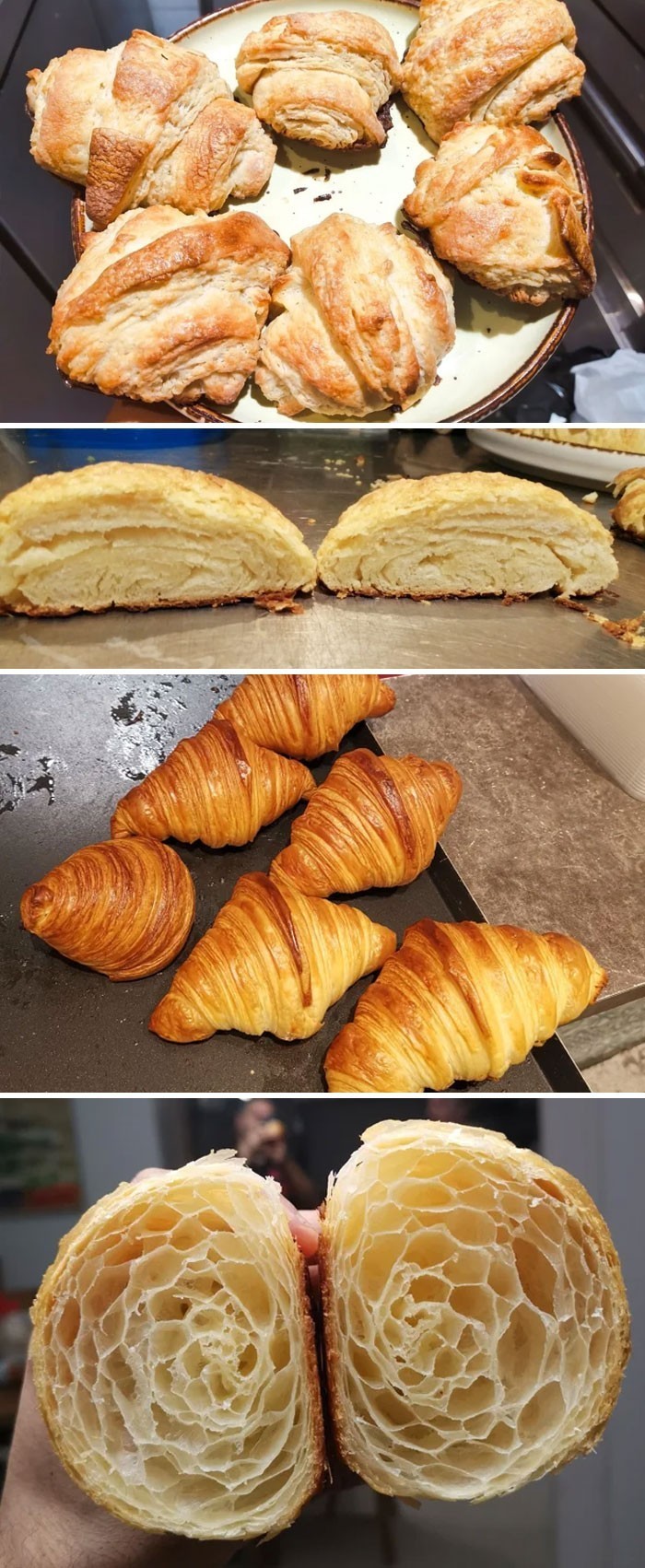 "Po 20 próbach wreszcie wyszły mi idealne croissanty."