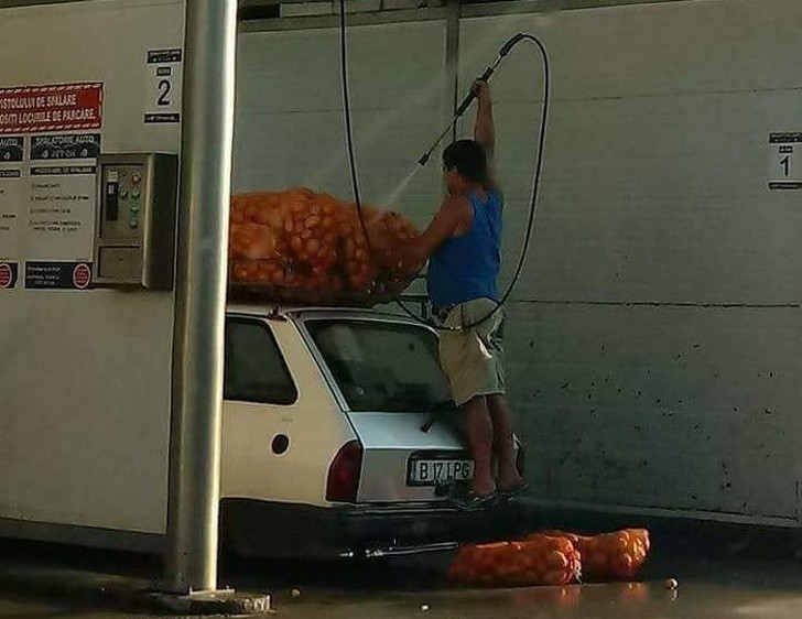 1. I auto będzie czyste, i ziemniaki będą czyste.