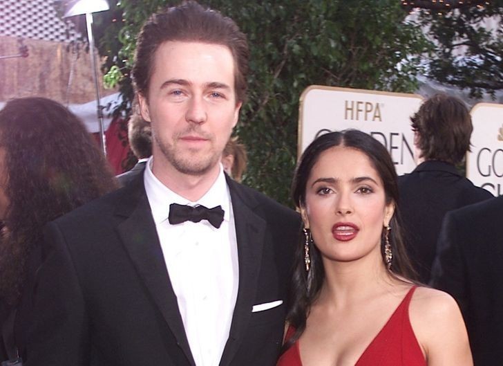 1. Salma Hayek i Edward Norton (1999 – 2003)