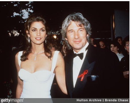 9. Richard Gere i Cindy Crawford (1990 – 1995)