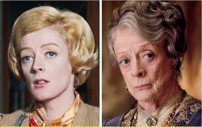 6. Maggie Smith - 35 vs 84 lata