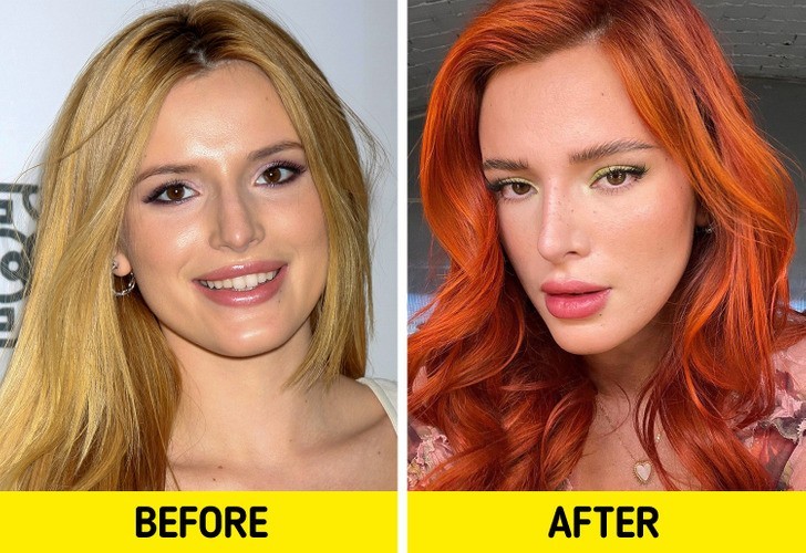 Bella Thorne: microblading brwi