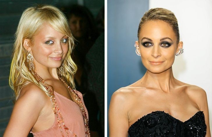 4. Nicole Richie (2004 vs 2020)