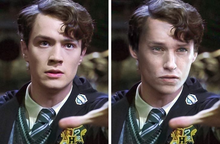 9. Eddie Redmayne — nastoletni Tom Riddle