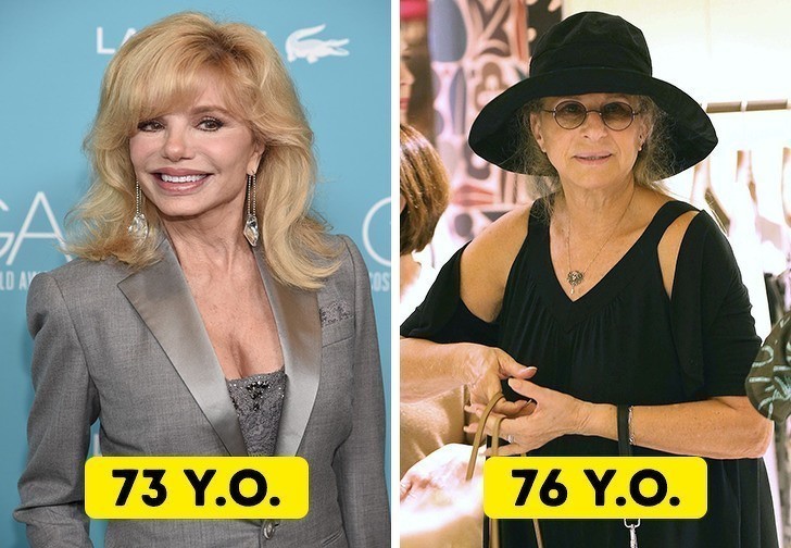 7. Loni Anderson i Barbra Streisand