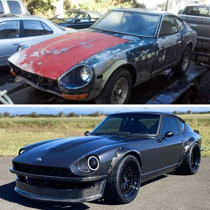 5. "Odnowiony Datsun 240z z 1972 roku"