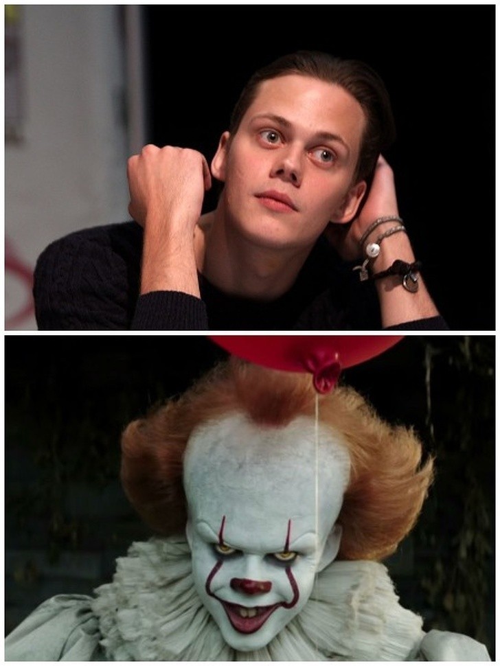 16. Bill Skarsgård jako Pennywise w "To"