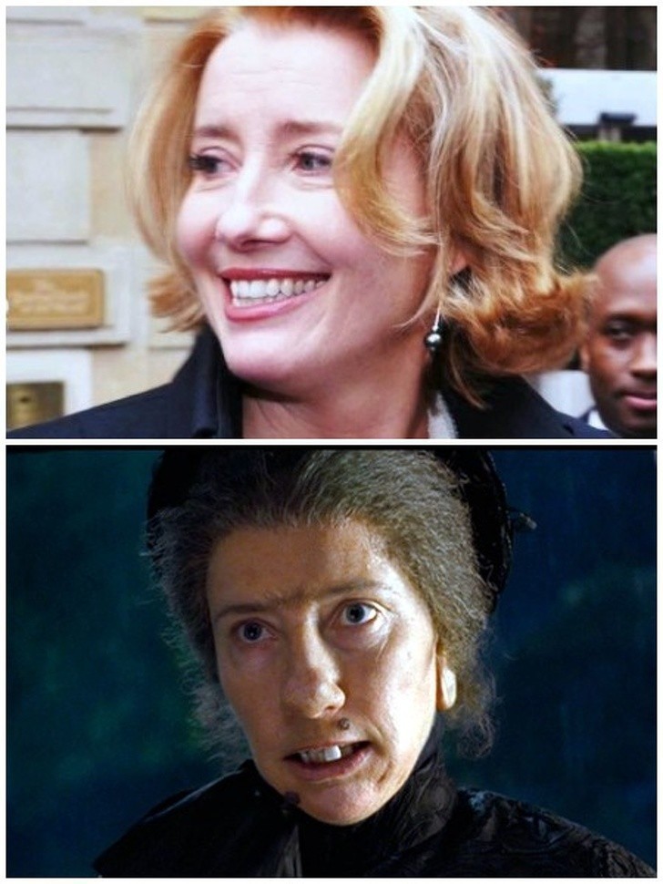 4. Emma Thompson jako Nanny McPhee w "Niani"