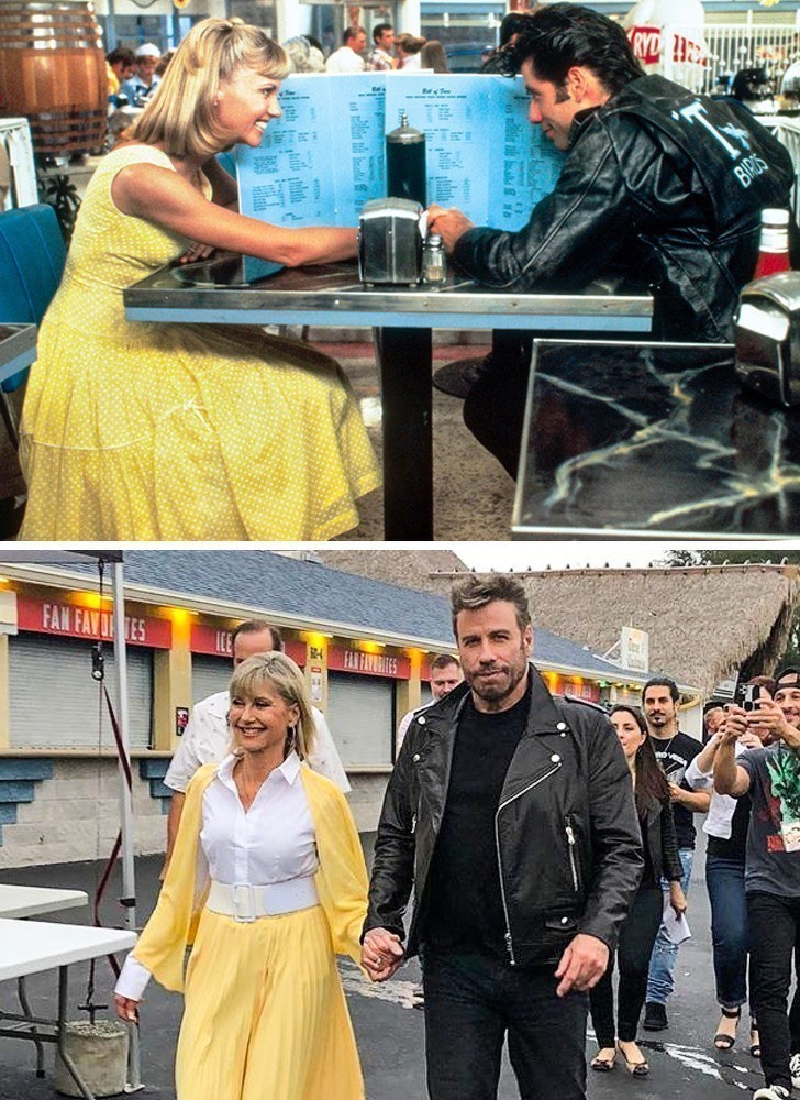 8. Sandy Olsson i Danny Zuko z "Grease"