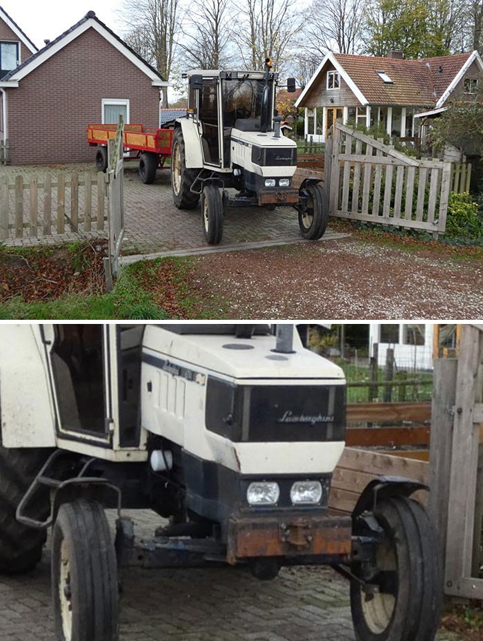 "Mój sąsiad szpanuje swoim Lamborghini."