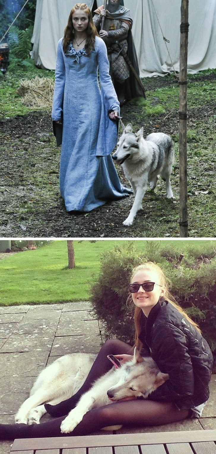 1. Sophie Turner i Zunni z „Gry o tron”