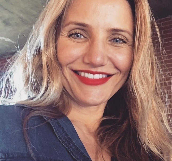 1. Cameron Diaz urodziła w wieku 47 lat.