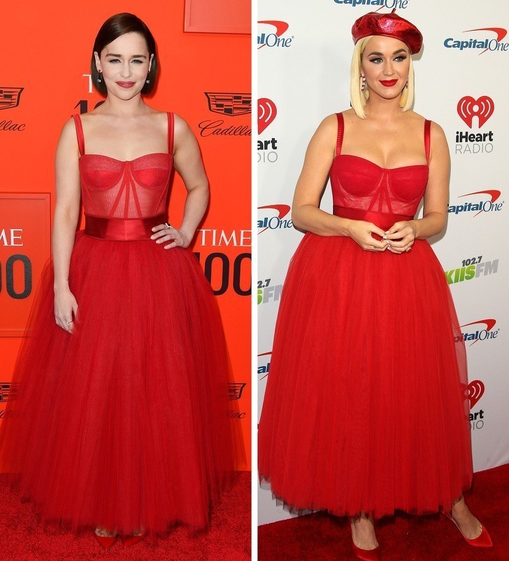 1. Emilia Clarke i Katy Perry