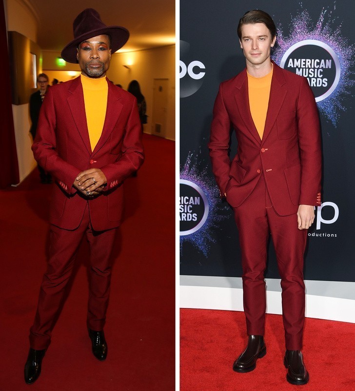 3. Billy Porter i Patrick Schwarzenegger