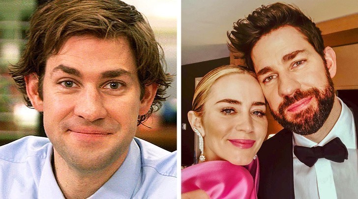 16. John Krasinski (Jim Halpert z "Biura") i Emily Blunt