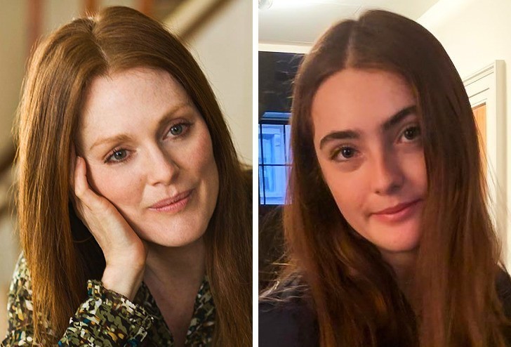 2. Julianne Moore i jej córka Liv Freundlich