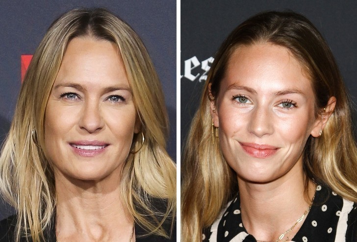 14. Robin Wright i jej córka Dylan Penn