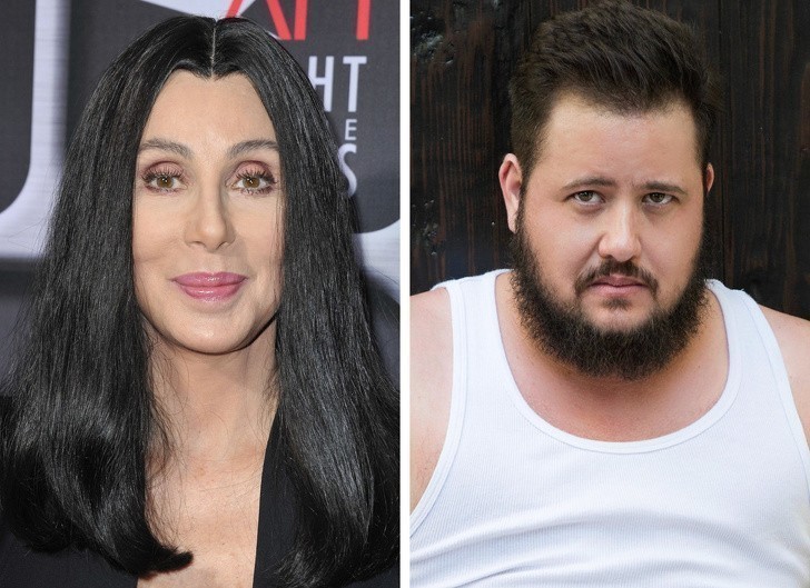 7. Cher i jej syn, Chaz Bono