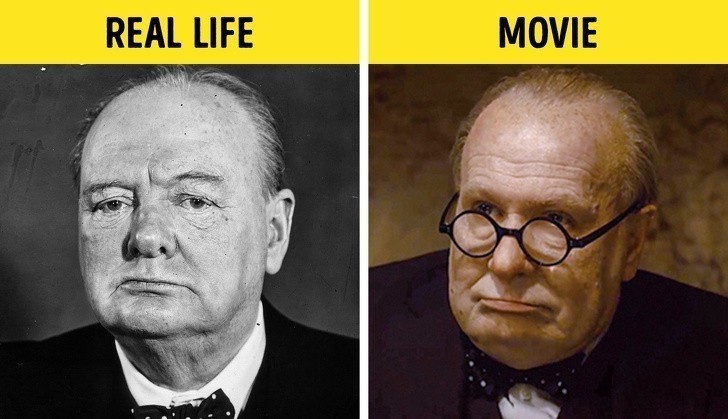 6. Gary Oldman jako Winston Churchill, "Czas mroku"