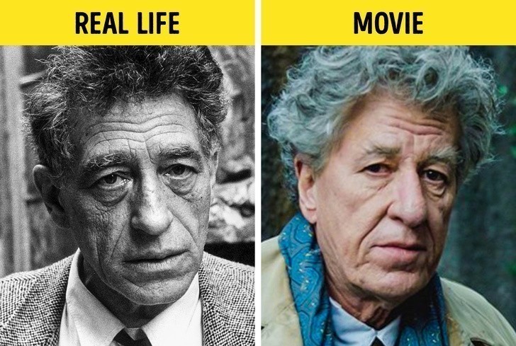 8. Geoffrey Rush jako Alberto Giacometti, "Final Portrait"