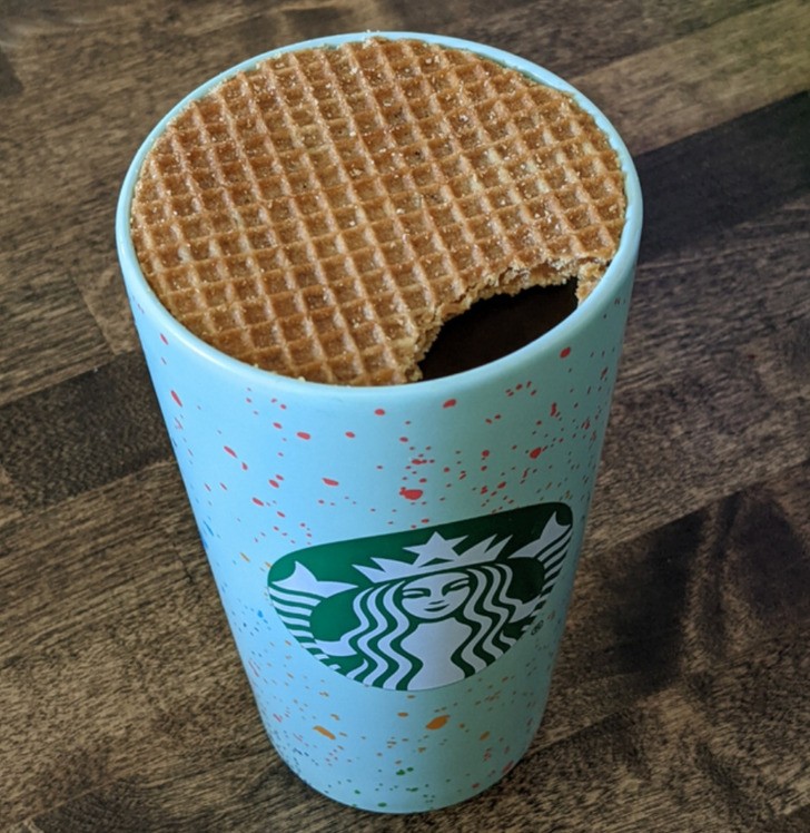 "Wafel w kubku"