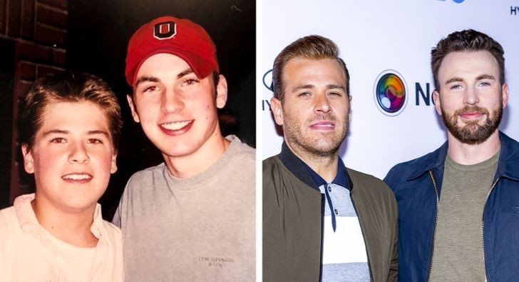 13. Chris i Scott Evans