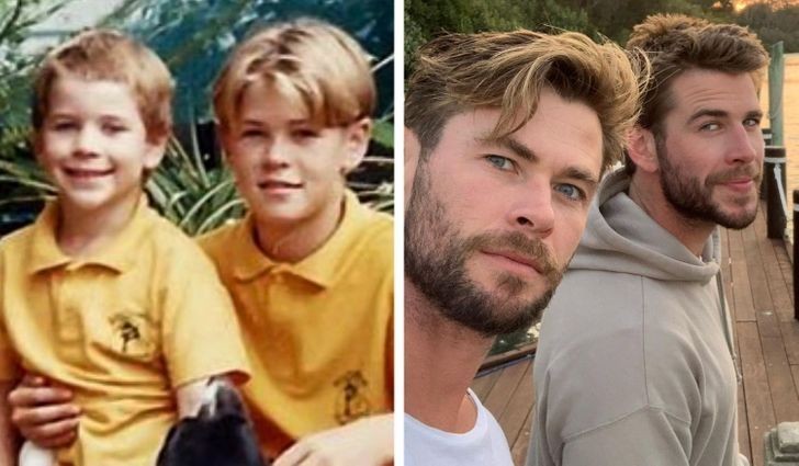 16. Chris i Liam Hemsworth