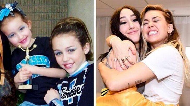 7. Miley i Noah Cyrus