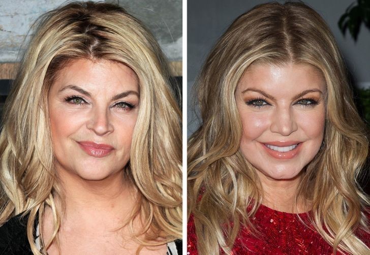 Kirstie Alley i Fergie